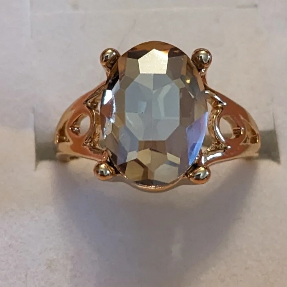 New Western Ring Waterish Lightning Color for women, Size 8 1/2, T1B7I, T6